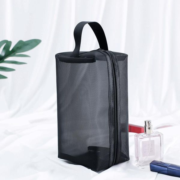 cosmetic bags & cases black women men necessary portable bag transparent travel organizer fashion mesh grid toiletry makeup storage case
cosmetic bags & cases black women men necessary portable bag transparent travel organizer fashion mesh grid toiletry makeup storage case