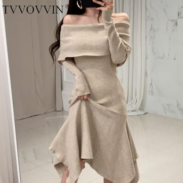 casual dresses tvvovvin slash women dress neck irregular knitting asymmetry off shoulder long autumn winter 72a7, Black;gray
casual dresses tvvovvin slash women dress neck irregular knitting asymmetry off shoulder long autumn winter 72a7, Black;gray