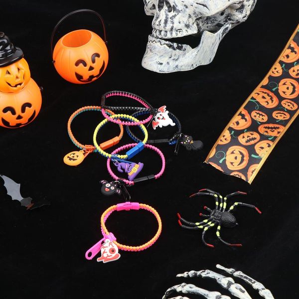 charm bracelets 24/48pcs halloween wristband bulk set zipper for kids gift, Golden;silver
charm bracelets 24/48pcs halloween wristband bulk set zipper for kids gift, Golden;silver