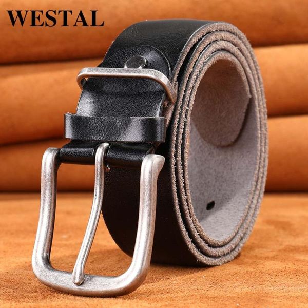 belts westal men's belt genuine leather for waist designer male buckle fashionable casual pd3128, Black;brown
belts westal men's belt genuine leather for waist designer male buckle fashionable casual pd3128, Black;brown