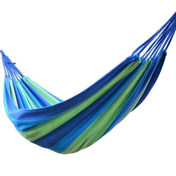 outdoor pads aotu 200*80cm stripe pattern single person hammock portable canvas hanging bed sleeping gear for camping backpacking 
outdoor pads aotu 200*80cm stripe pattern single person hammock portable canvas hanging bed sleeping gear for camping backpacking