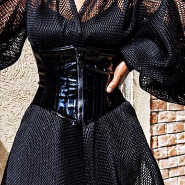stunning black mesh lantern sleeves women prom party v neck ruffles bottom ankle length fashion es lace up sash, Black;gray
stunning black mesh lantern sleeves women prom party v neck ruffles bottom ankle length fashion es lace up sash, Black;gray