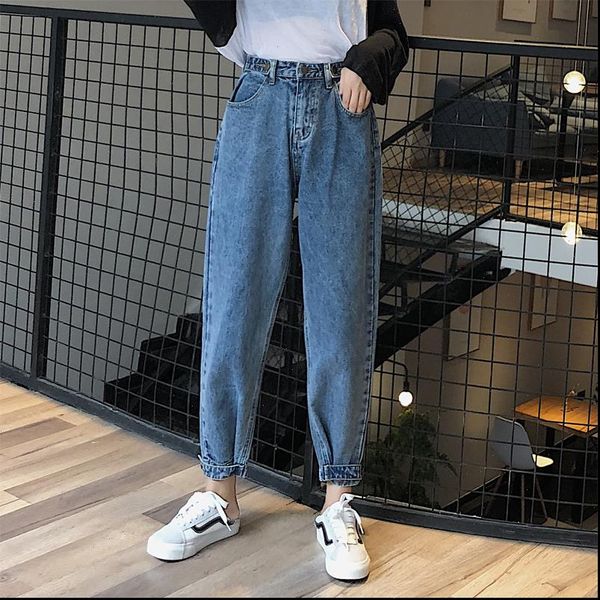 high waist clothes wide leg women jean denim clothing streetwear vintage quality fashion harajuku loose straight pants, Blue
high waist clothes wide leg women jean denim clothing streetwear vintage quality fashion harajuku loose straight pants, Blue