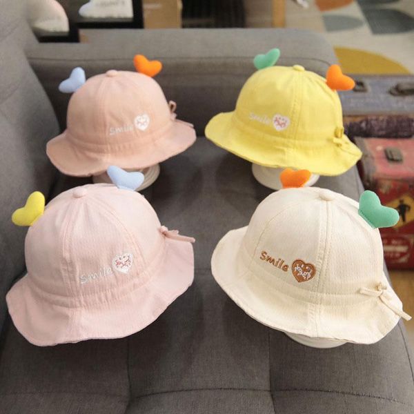 caps & hats cute baby hat summer breathable boys girls bucket solid color infant toddler sun beach sunshade cap, Yellow
caps & hats cute baby hat summer breathable boys girls bucket solid color infant toddler sun beach sunshade cap, Yellow