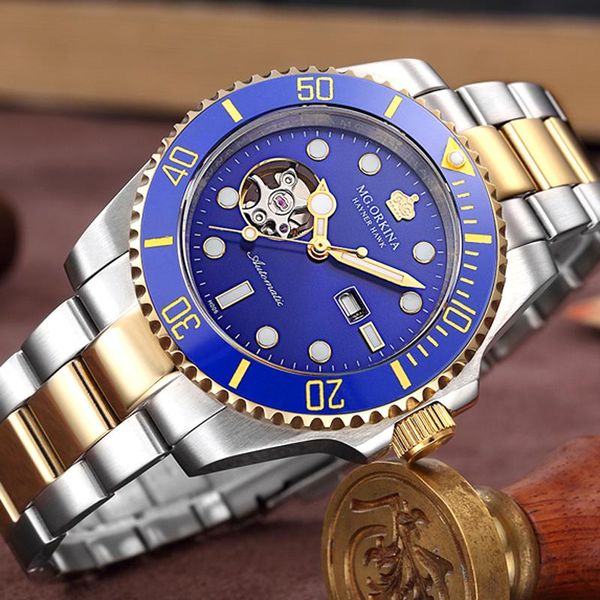 relogio masculino 2021 famous brand mg.orkina luxury tourbillon watches men automatic mechanical male clock gift box wristwatches, Slivery;brown
relogio masculino 2021 famous brand mg.orkina luxury tourbillon watches men automatic mechanical male clock gift box wristwatches, Slivery;brown