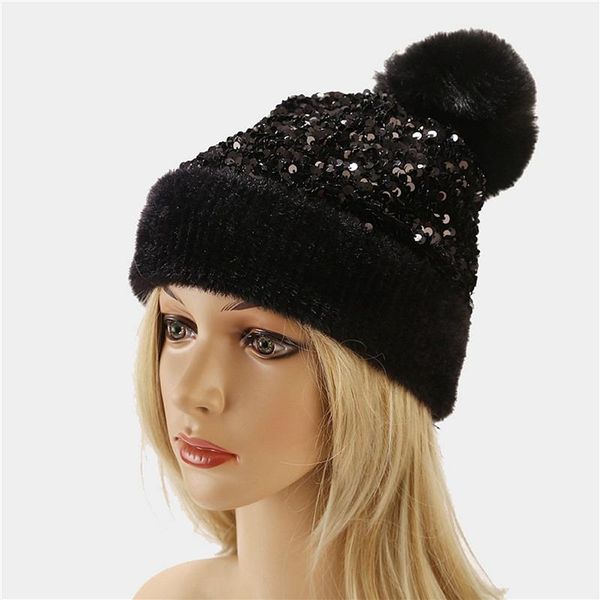 beanies winter hats women luxury sequins beanie female fur pom hat bonnet caps warm for
beanies winter hats women luxury sequins beanie female fur pom hat bonnet caps warm for