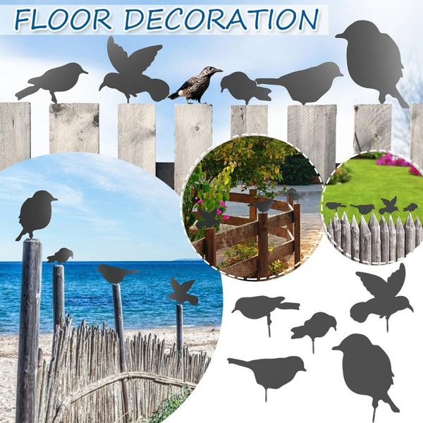 garden decorations 5pc metal decorative birds with screws for decoration bird silhouettes fence decor steel country yard art h5
garden decorations 5pc metal decorative birds with screws for decoration bird silhouettes fence decor steel country yard art h5