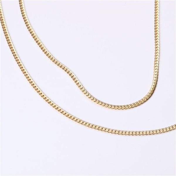 chains ins bloggers with the same fashionable necklace cold metal wind stacking basic titanium steel gold long and short, Silver
chains ins bloggers with the same fashionable necklace cold metal wind stacking basic titanium steel gold long and short, Silver