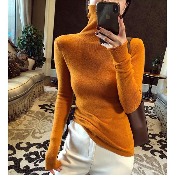 women's sweaters turtleneck women sweater autumn winter knit pullover mujer solid all-match warm jersey slim long sleeve pull femme, White;black
women's sweaters turtleneck women sweater autumn winter knit pullover mujer solid all-match warm jersey slim long sleeve pull femme, White;black
