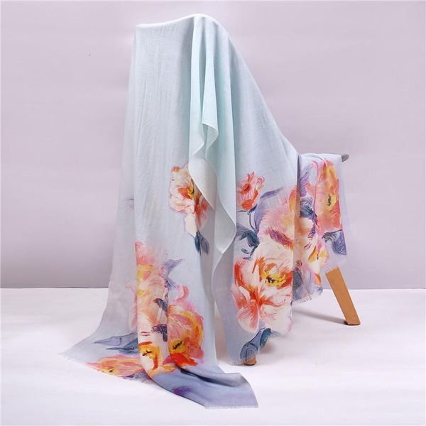 scarves 65*190cm scarf winter women female wool printing shawl quality cashmere studios warm woman wraps, Blue;gray
scarves 65*190cm scarf winter women female wool printing shawl quality cashmere studios warm woman wraps, Blue;gray