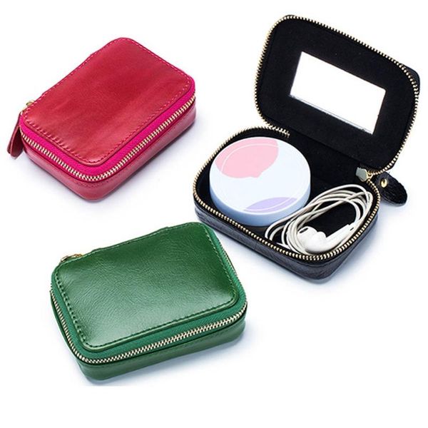 cosmetic bags & cases women mini travel lipstick makeup bag with mirror female casual holder purse solid color toiletry storage organizer
cosmetic bags & cases women mini travel lipstick makeup bag with mirror female casual holder purse solid color toiletry storage organizer