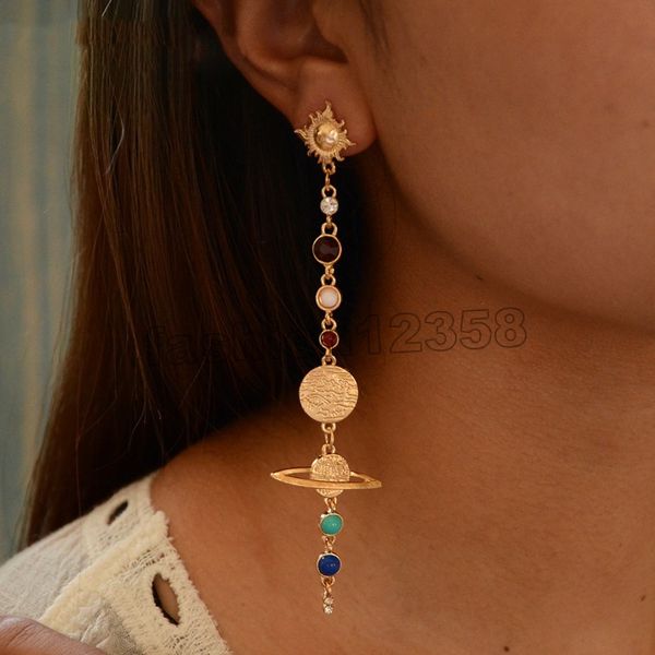 sindlan solar system universe dangle earrings for women long drop sun earth pendant earring ear stud gold summer female ear jewelry, Silver
sindlan solar system universe dangle earrings for women long drop sun earth pendant earring ear stud gold summer female ear jewelry, Silver