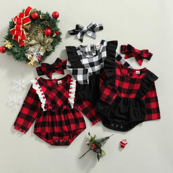 rompers autumn 2pcs baby girls christmas clothing sets outfits borns plaid printed pattern long sleeve headdress bodysuits, Blue
rompers autumn 2pcs baby girls christmas clothing sets outfits borns plaid printed pattern long sleeve headdress bodysuits, Blue