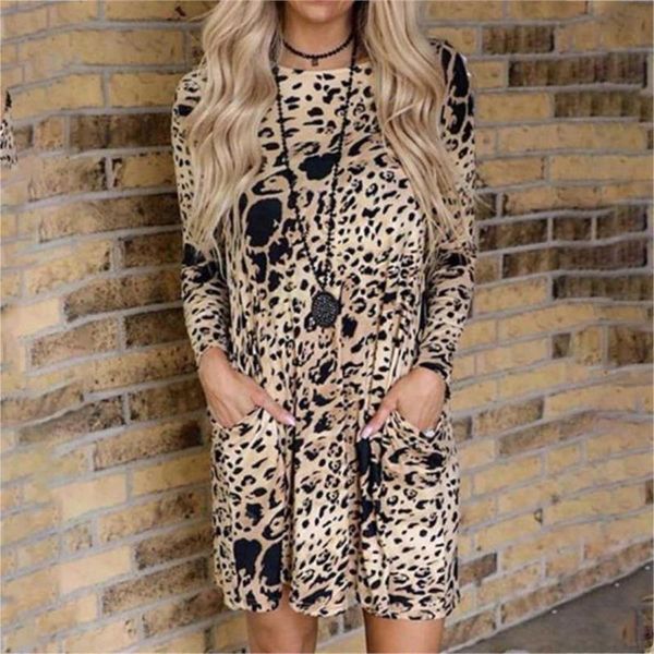 casual dresses cashmere plus size long leopard dress sleeve o neck print loose 2021 autumn winter women, Black;gray
casual dresses cashmere plus size long leopard dress sleeve o neck print loose 2021 autumn winter women, Black;gray
