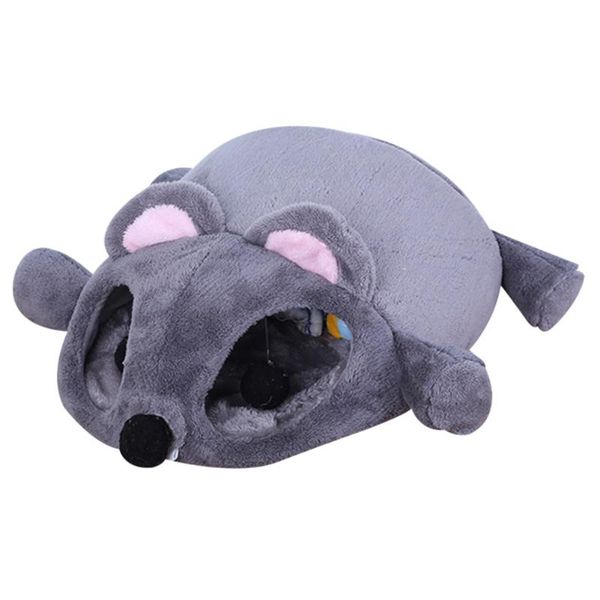 cat beds & furniture cartoon gray mouse cats bed winter thickening warm windproof pet nest house supplies _wk
cat beds & furniture cartoon gray mouse cats bed winter thickening warm windproof pet nest house supplies _wk