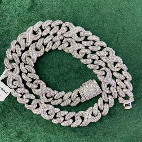 chains solid 15mm men's hip hop cuban chain link cubic zirconia gold color necklace choker fashion rock jewelry, Silver
chains solid 15mm men's hip hop cuban chain link cubic zirconia gold color necklace choker fashion rock jewelry, Silver