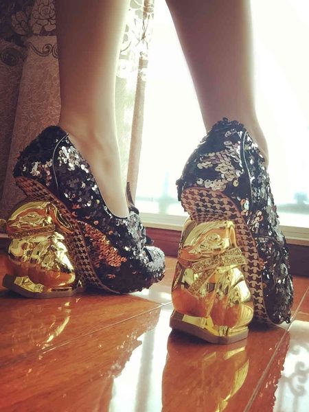dress shoes peacock green black bling wedding gold rabbit paillette mary janes animal strange wedge heels l2n6
dress shoes peacock green black bling wedding gold rabbit paillette mary janes animal strange wedge heels l2n6