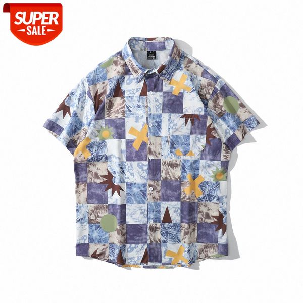 japanese checkered impression flower shirt in fun plaid printing hip-hop loose casual beach vacation men #cf2l, White;black
japanese checkered impression flower shirt in fun plaid printing hip-hop loose casual beach vacation men #cf2l, White;black