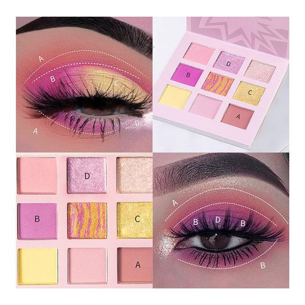 eye shadow 9 color shimmer glitter powder palette fashion matte eyeshadow cosmetic makeup beauty tool
eye shadow 9 color shimmer glitter powder palette fashion matte eyeshadow cosmetic makeup beauty tool
