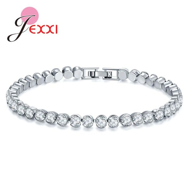 wholesale fashion multiple color shiny small crystals bangles woman wedding/engagement 925 sterling silver cubic zircon bracelet link, chain, Black
wholesale fashion multiple color shiny small crystals bangles woman wedding/engagement 925 sterling silver cubic zircon bracelet link, chain, Black