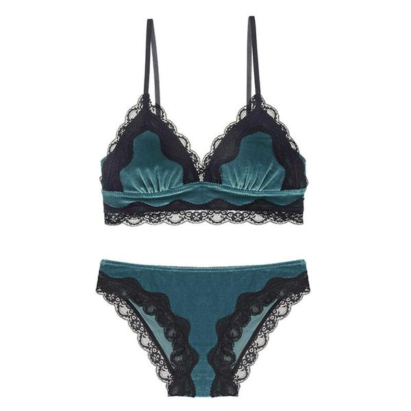 bras sets velvet bra with lace thin lined triangle cup wireless set underwear women lingerie girls 2021 autumn and winter, Red;black
bras sets velvet bra with lace thin lined triangle cup wireless set underwear women lingerie girls 2021 autumn and winter, Red;black
