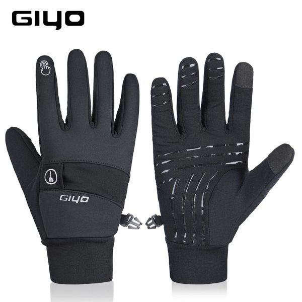 giyo full finger cycling gloves winter outdoor sport bicycle touch screen anti-slip hand mittens mtb road bike long, Black
giyo full finger cycling gloves winter outdoor sport bicycle touch screen anti-slip hand mittens mtb road bike long, Black