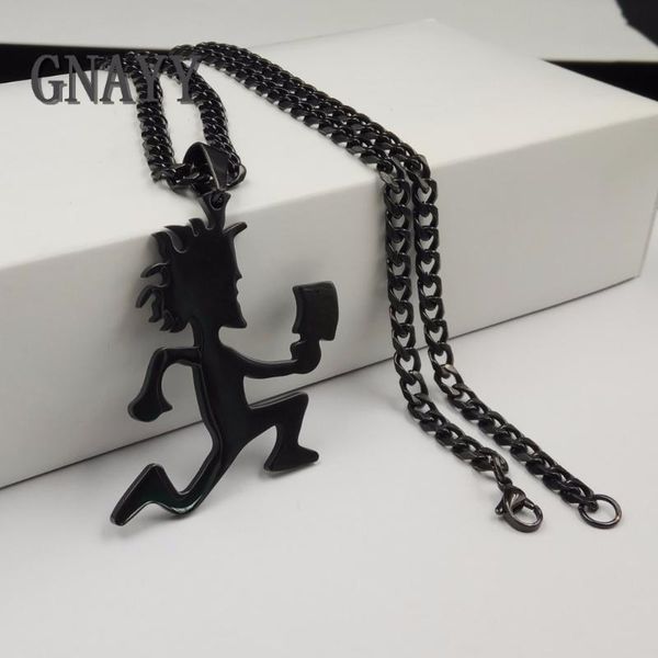 pendant necklaces gnayy jewelry men's punk black icp large 2 inch hatchet man charms stainless steel necklace curb chain 5mm 20-32', Silver
pendant necklaces gnayy jewelry men's punk black icp large 2 inch hatchet man charms stainless steel necklace curb chain 5mm 20-32', Silver