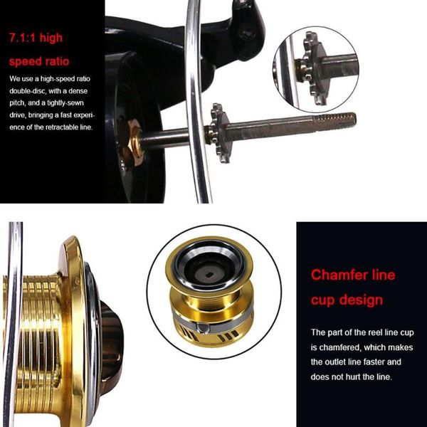 professional high-speed ratio fish unidirectional non-gap spinning wheel fishing line practical fisherman tool baitcasting reels
professional high-speed ratio fish unidirectional non-gap spinning wheel fishing line practical fisherman tool baitcasting reels