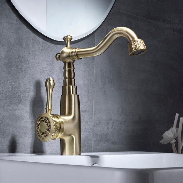 bathroom sink faucets faucet antique brass art carved cold and single lever basin tall water tap
bathroom sink faucets faucet antique brass art carved cold and single lever basin tall water tap