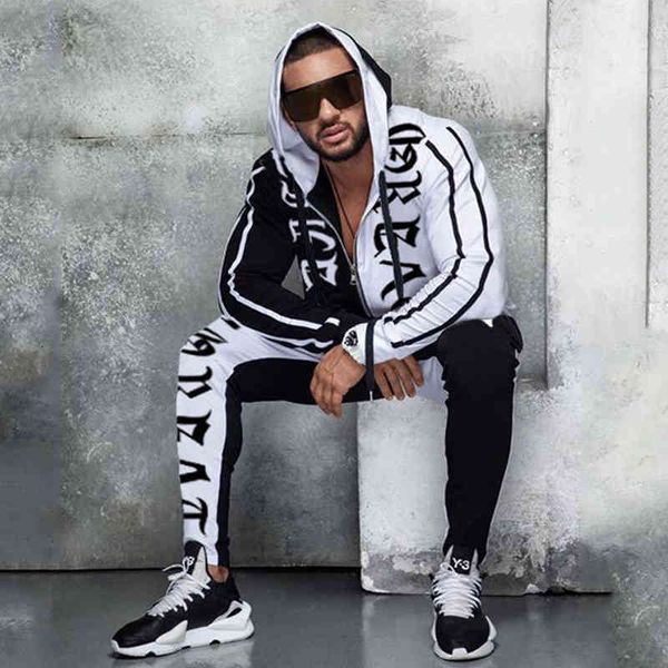 men's tracksuits traje esportivo masculino para lazer, calças de cor variada com capuz, casaco zÃper, roupa atlética, moda fitness, 60f, Gray
men's tracksuits traje esportivo masculino para lazer, calças de cor variada com capuz, casaco zÃper, roupa atlética, moda fitness, 60f, Gray