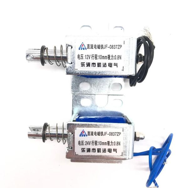 smart home control pull type jf-s0837zp dc 6v 12v 24v linear solenoid electromagnet force 0.8n travel 10mm
smart home control pull type jf-s0837zp dc 6v 12v 24v linear solenoid electromagnet force 0.8n travel 10mm