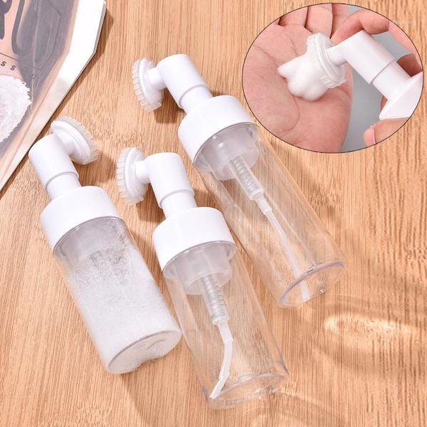 storage bottles & jars empty soap facial cleanser foaming maker refillable bottle with silicone clean brush portable facewashing mousse liqu
storage bottles & jars empty soap facial cleanser foaming maker refillable bottle with silicone clean brush portable facewashing mousse liqu