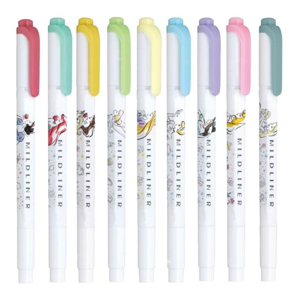 highlighters limited princess series zebra mild liner double head fluorescent pen journal highlighter japanese color marker wkt12, Black;red
highlighters limited princess series zebra mild liner double head fluorescent pen journal highlighter japanese color marker wkt12, Black;red