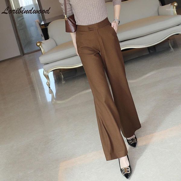 women's pants & capris woolen wide-leg high-waisted drape autumn and winter 2021 are thin loose straight-leg casual, Black;white
women's pants & capris woolen wide-leg high-waisted drape autumn and winter 2021 are thin loose straight-leg casual, Black;white