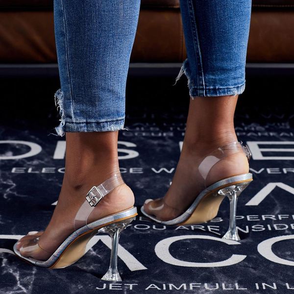slippers women sandals fashion clear high heels buckle gladiator pvc shoes for women summer transparent 0w1f, Black
slippers women sandals fashion clear high heels buckle gladiator pvc shoes for women summer transparent 0w1f, Black