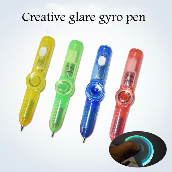 ballpoint pens luminous turning pen fingertip gyro creative student decompression plastic blue yellow, Blue;orange
ballpoint pens luminous turning pen fingertip gyro creative student decompression plastic blue yellow, Blue;orange
