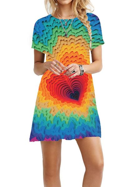 casual dresses fashion 3d digital print dress women's short sleeve o-neck loose a-line long t shirts female summer sundress, Black;gray
casual dresses fashion 3d digital print dress women's short sleeve o-neck loose a-line long t shirts female summer sundress, Black;gray