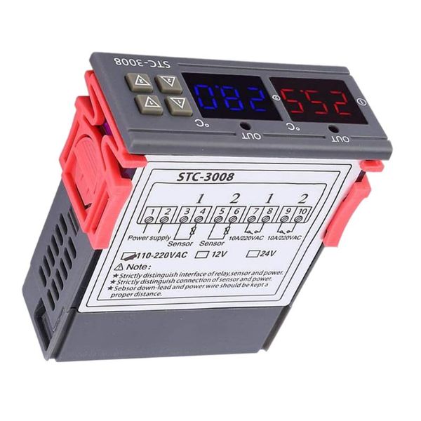 smart home control digital temperature controller stc-3008 switch ntc sensor with dual display and
smart home control digital temperature controller stc-3008 switch ntc sensor with dual display and