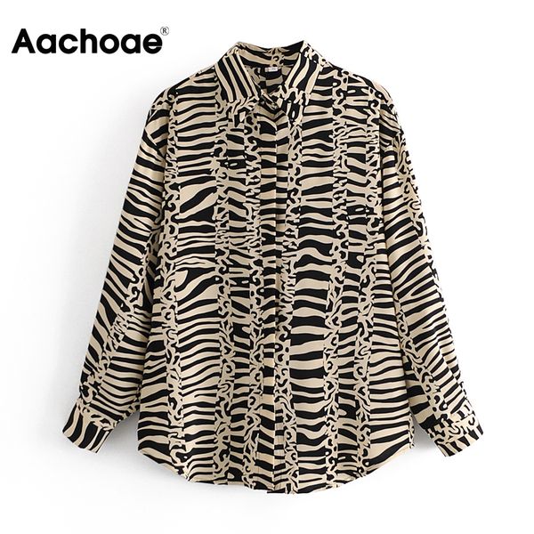 women fashion zebra printed shirts 2021 casual long sleeve blouses female loose turn down collar shirt blouse, Black;white
women fashion zebra printed shirts 2021 casual long sleeve blouses female loose turn down collar shirt blouse, Black;white