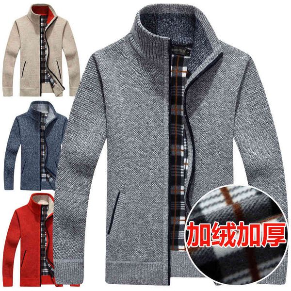 men's jackets new winter sweater cardigan men plus velvet thick stand collar zipper loose warm jacket clothes mens clothing mypi, Black;brown
men's jackets new winter sweater cardigan men plus velvet thick stand collar zipper loose warm jacket clothes mens clothing mypi, Black;brown