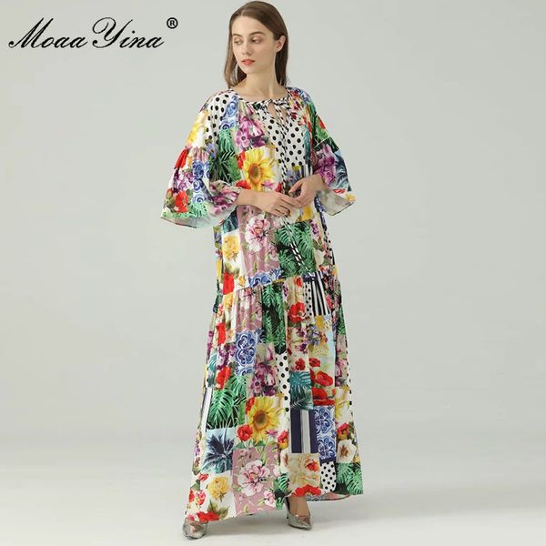 bohemia summer women's vacation maxi dress loose matching flower print 3/4 sleeve fashion long party 210524, Black;gray
bohemia summer women's vacation maxi dress loose matching flower print 3/4 sleeve fashion long party 210524, Black;gray