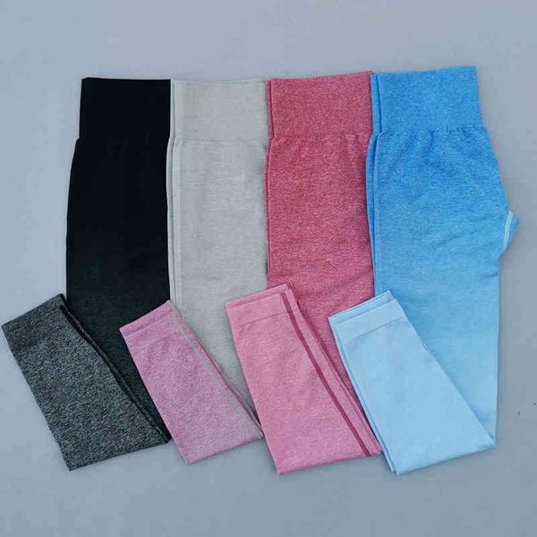 seamless sport women ombre fitness clothes high waist yoga pants scrunch butt gym leggings booty workout running tights q0126, Black;white
seamless sport women ombre fitness clothes high waist yoga pants scrunch butt gym leggings booty workout running tights q0126, Black;white