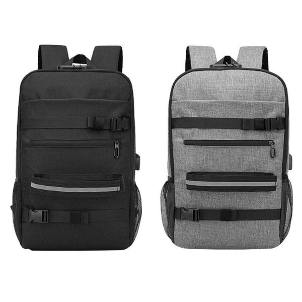 backpack skateboard bag anti-theft password lock usb charging shoulder men women leisure travel computer longboard
backpack skateboard bag anti-theft password lock usb charging shoulder men women leisure travel computer longboard