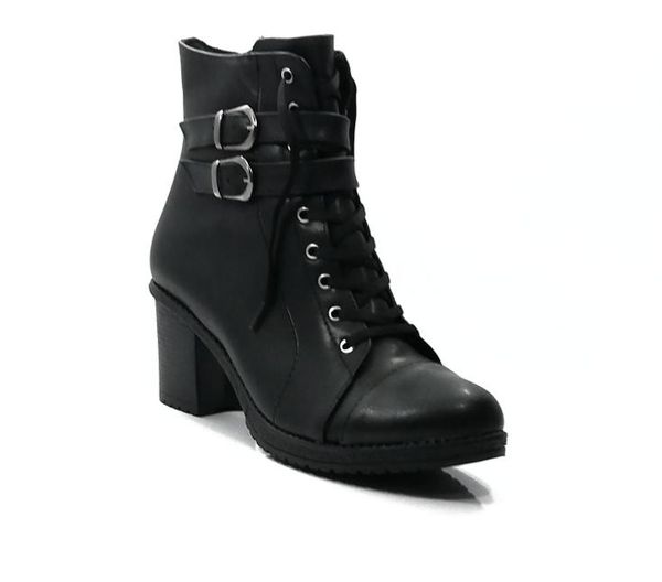boots black women's with thick heel lining. waterproof. season. luxury and very chic, suitable for office daily use
boots black women's with thick heel lining. waterproof. season. luxury and very chic, suitable for office daily use