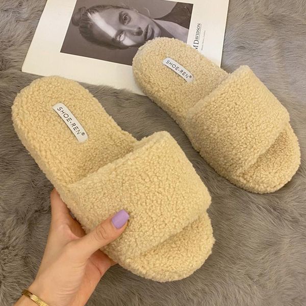 slippers winter women platform shoes fur furry flip flops slides for female home casual 2021 ladies house cotton, Black
slippers winter women platform shoes fur furry flip flops slides for female home casual 2021 ladies house cotton, Black