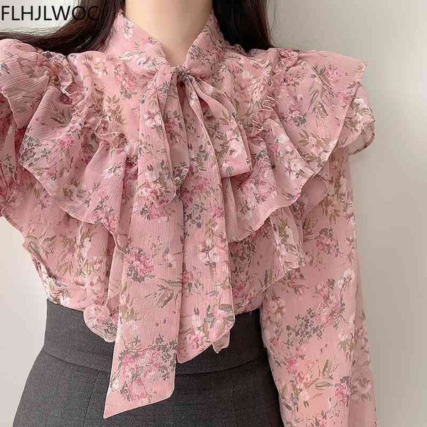 women's blouses & shirts vintage solid long sleeve single breasted button cute sweet bow tie women korea japan style ruffled chic, White
women's blouses & shirts vintage solid long sleeve single breasted button cute sweet bow tie women korea japan style ruffled chic, White