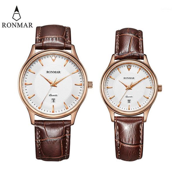 couple watch quartz's gold women men leather strap luxury ultrathin lovers' fashion watches 2021 ronmar rm8006qlp wristwatches, Slivery;brown
couple watch quartz's gold women men leather strap luxury ultrathin lovers' fashion watches 2021 ronmar rm8006qlp wristwatches, Slivery;brown