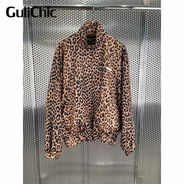 women's jackets 7.7 high end quality fashion leopard zebra stripes letter print sun protection breathable zipper jacket women, Black;brown
women's jackets 7.7 high end quality fashion leopard zebra stripes letter print sun protection breathable zipper jacket women, Black;brown