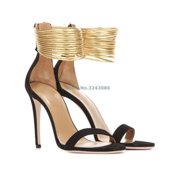 gold narrow band thin high heel sandals black apricot suede stiletto single strap back zipper party shoes
gold narrow band thin high heel sandals black apricot suede stiletto single strap back zipper party shoes