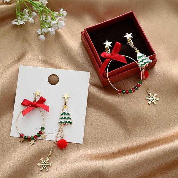 stud fashion christmas earrings womwn tree bow asymmetrical girl hair ball cute winter accessories jewelry gift, Golden;silver
stud fashion christmas earrings womwn tree bow asymmetrical girl hair ball cute winter accessories jewelry gift, Golden;silver